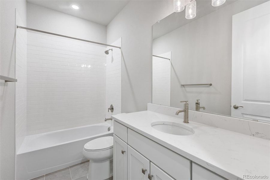 Furnished interior view inside a new home in The Manors Collection at Golden Overlook, Golden (Image 9).