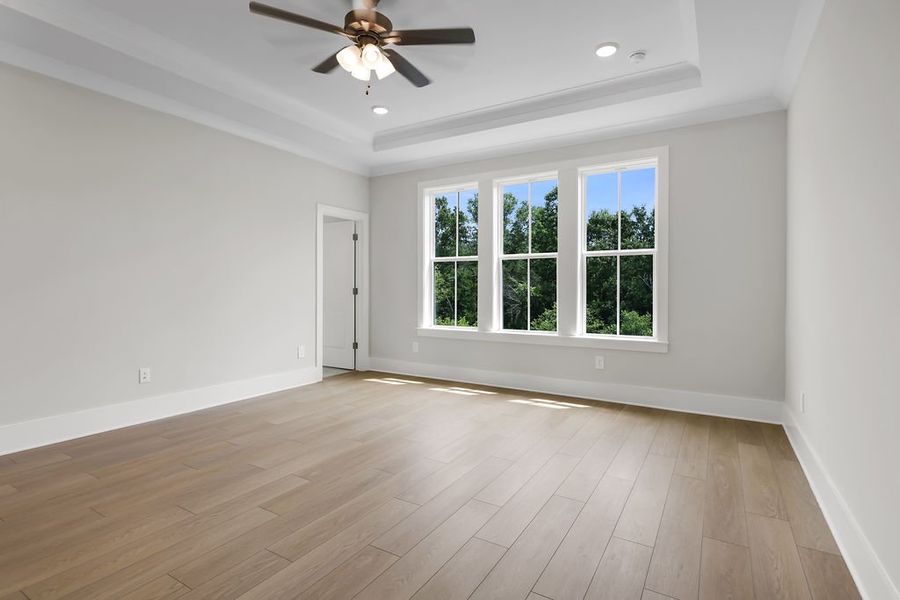 Spacious, unfurnished interior of a new home in Echo Park, Suwanee (Image 32). Spacious, unfurnished interior of a new home in Echo Park, Suwanee (Image 32).