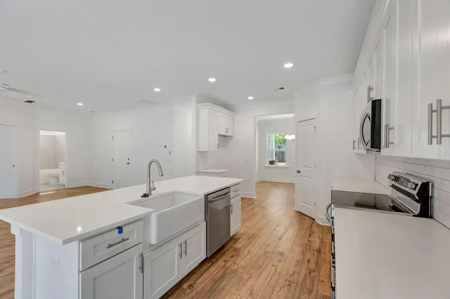 Furnished interior view inside a new home in , Awendaw (Image 3). Furnished interior view inside a new home in , Awendaw (Image 3).