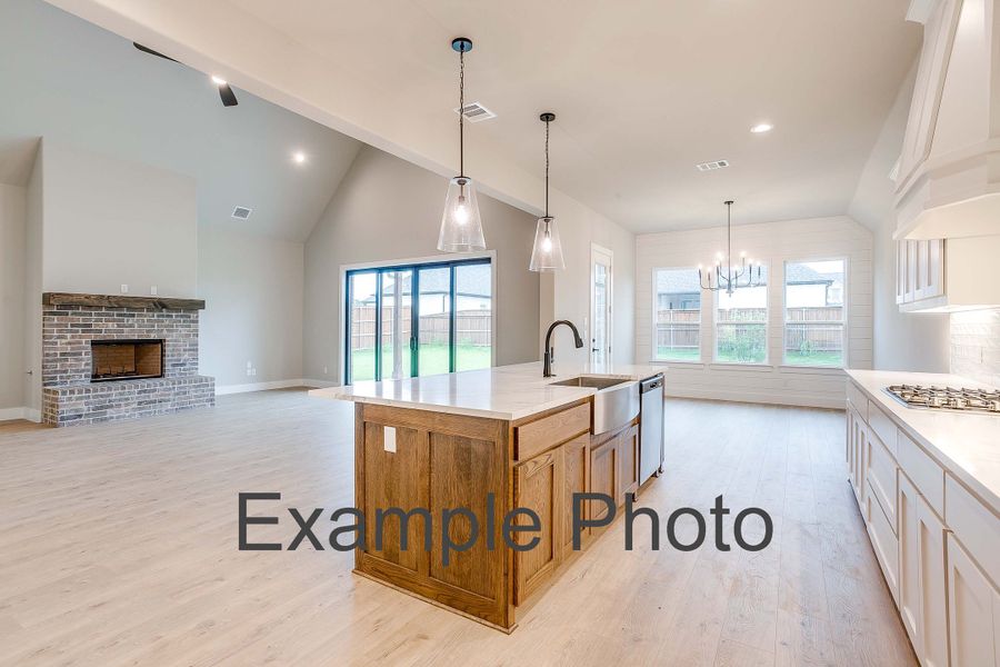 Representative furnished interior of a home built from the The El Paso by Kenmark Homes in LeTara, Haslet (Image 12). Representative furnished interior of a home built from the The El Paso by Kenmark Homes in LeTara, Haslet (Image 12).