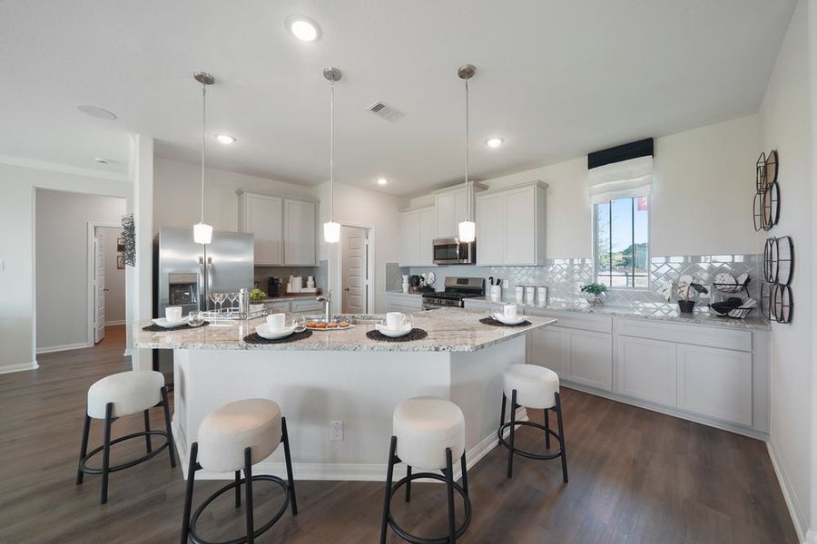 Blue Jays Landing Model Home – Madison – Kitchen Blue Jays Landing Model Home – Madison – Kitchen