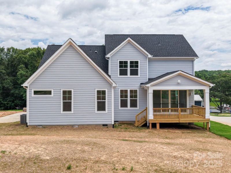 Front exterior of a new home in , Sherrills Ford, NC, highlighting curb appeal (Image 24). Front exterior of a new home in , Sherrills Ford, NC, highlighting curb appeal (Image 24).