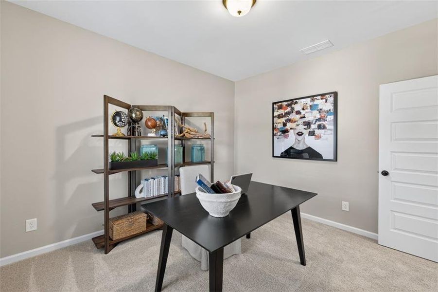 Furnished interior view inside a new home in Hillcrest Park, Ringgold (Image 30).
