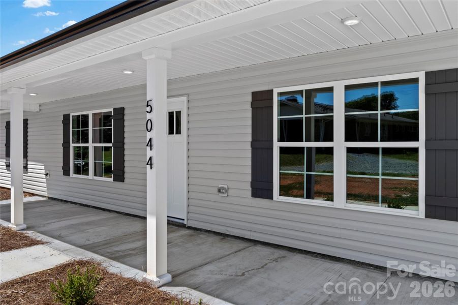 Exterior details and patio area of a home in , Winston-Salem (Image 16).