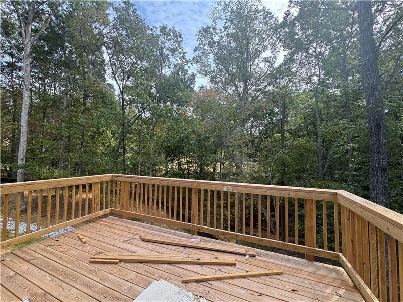 Exterior details and patio area of a home in Tuscany Hills, Douglasville (Image 3).