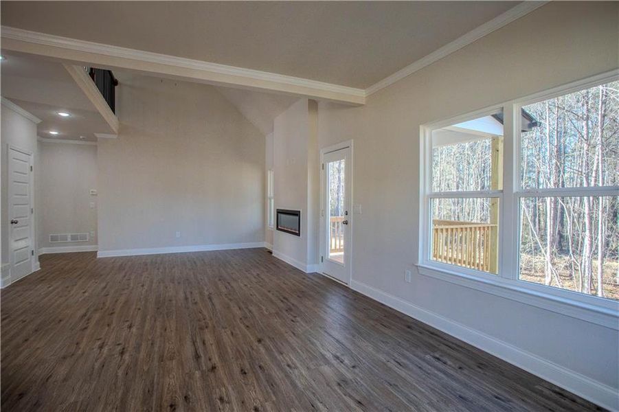 Spacious, unfurnished interior of a new home in , Villa Rica (Image 11). Spacious, unfurnished interior of a new home in , Villa Rica (Image 11).
