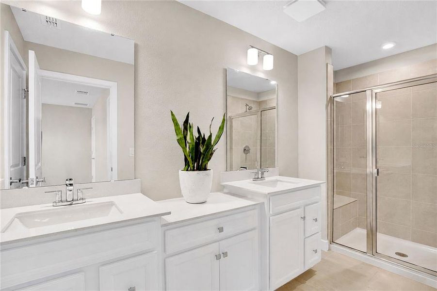 Furnished interior view inside a new home in , Palm Coast (Image 17).