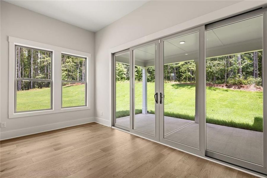Spacious, unfurnished interior of a new home in Soleil Belmont Park, Canton (Image 35). Spacious, unfurnished interior of a new home in Soleil Belmont Park, Canton (Image 35).