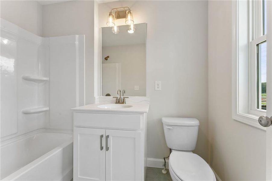 Furnished interior view inside a new home in East Park Village, Kennesaw (Image 9).