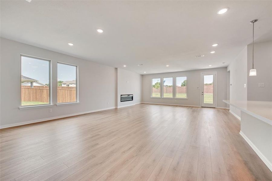 Spacious, unfurnished interior of a new home in Creekside of Crowley, Crowley (Image 27). Spacious, unfurnished interior of a new home in Creekside of Crowley, Crowley (Image 27).