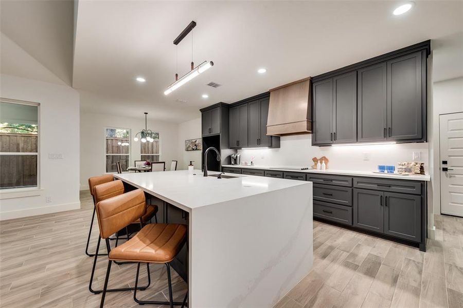 Furnished interior view inside a new home in , Fort Worth (Image 14).