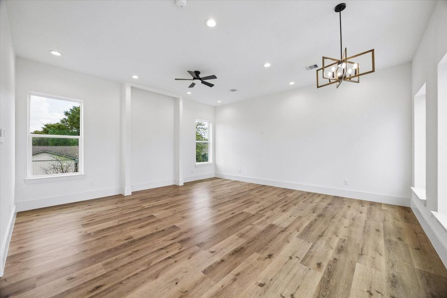 Spacious, unfurnished interior of a new home in , Houston (Image 15). Spacious, unfurnished interior of a new home in , Houston (Image 15).