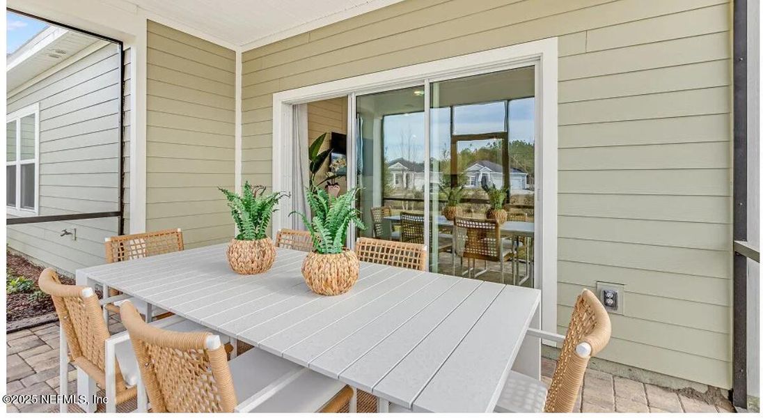 Exterior details and patio area of a home in , St. Augustine (Image 2).
