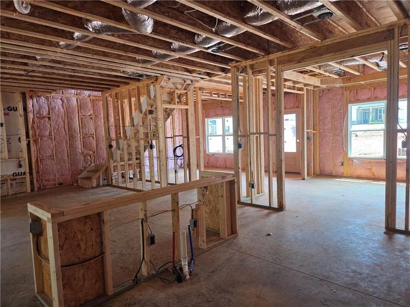 In-progress construction of a new home in , Bethlehem, GA (Image 3). In-progress construction of a new home in , Bethlehem, GA (Image 3).