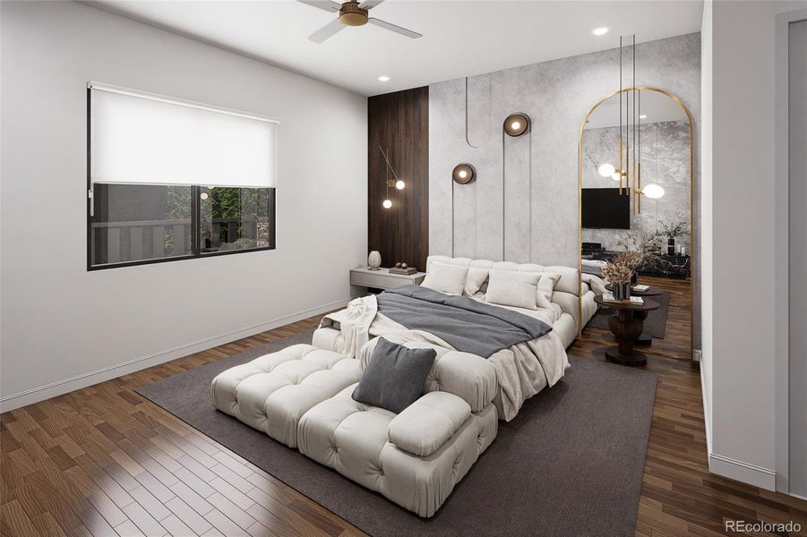 Furnished interior view inside a new home in , Granby (Image 13).