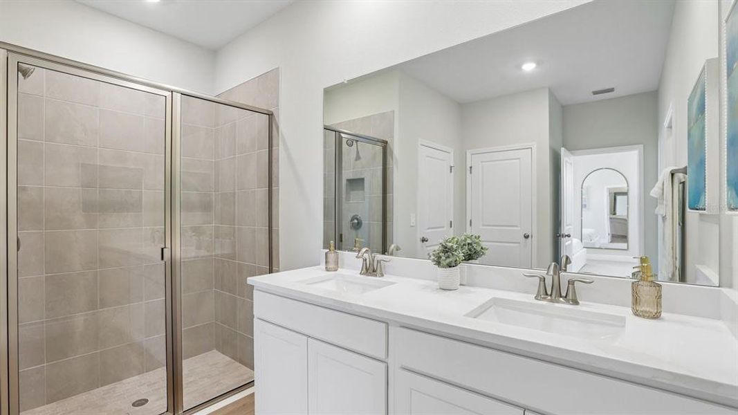 Furnished interior view inside a new home in Summit View, Dade City (Image 10).