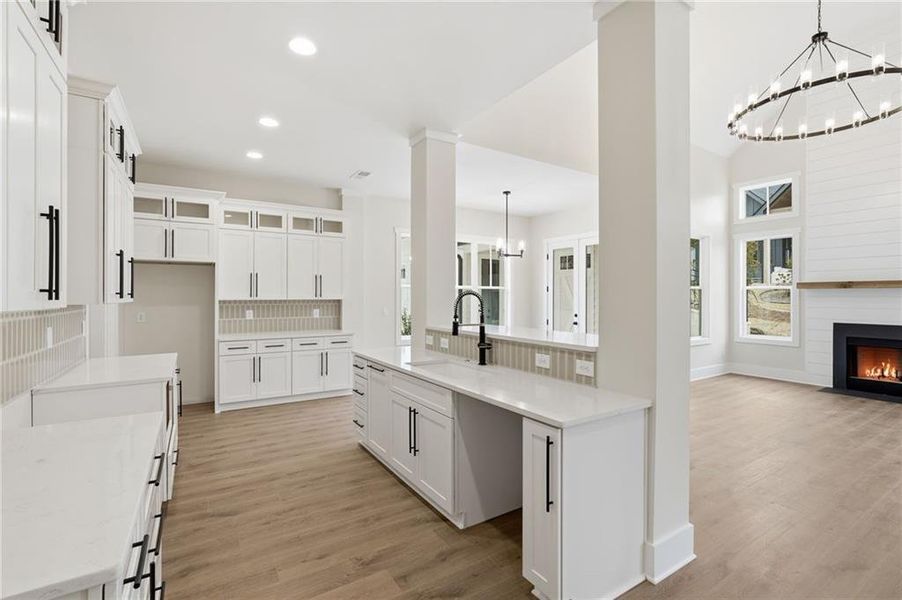 Furnished interior view inside a new home in , Dawsonville (Image 19).