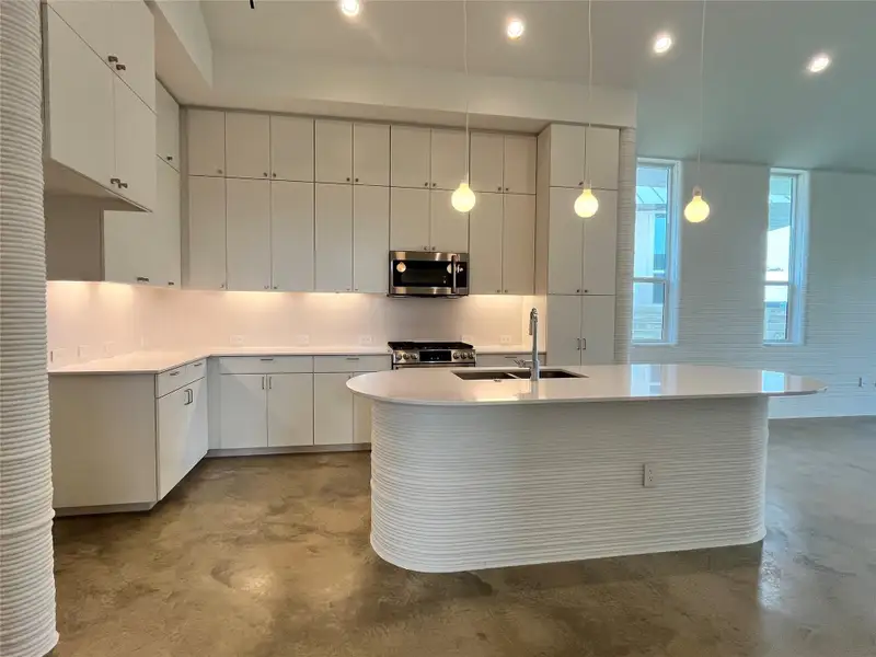Furnished interior view inside a new home in Wolf Ranch: Genesis Collection, Georgetown (Image 6).