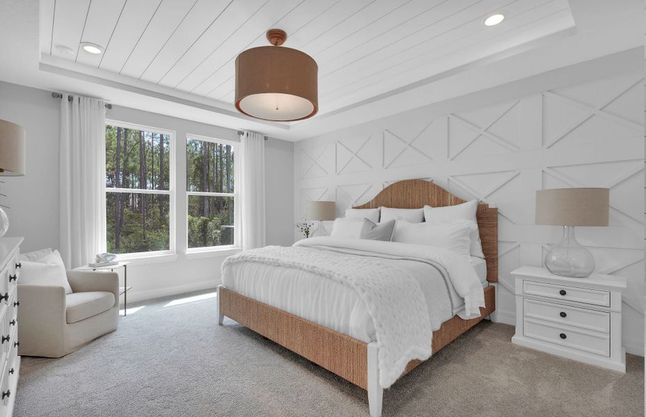 Furnished interior view inside a new home in Waterways, Richmond Hill (Image 7).