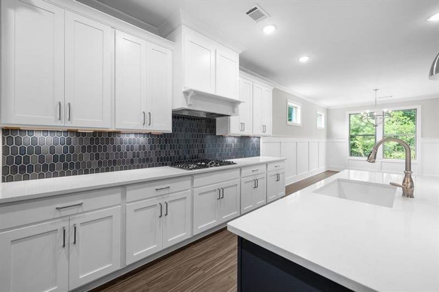 Furnished interior view inside a new home in , Cumming (Image 11).