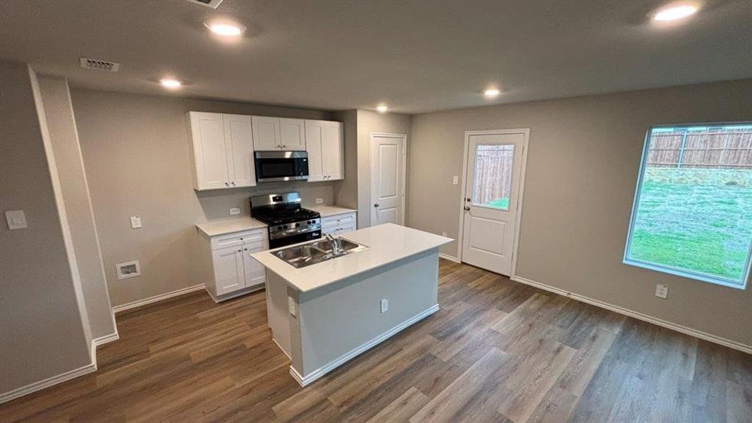 Furnished interior view inside a new home in Hickory Grove, Krum (Image 5).