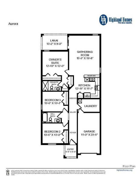 Aurora - Home Layout