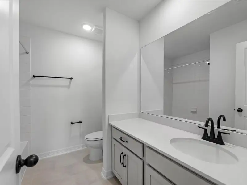 Furnished interior view inside a new home in Austin Point, Richmond (Image 8).