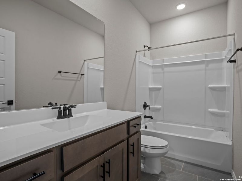 Furnished interior view inside a new home in Horizon Pointe, Converse (Image 18).