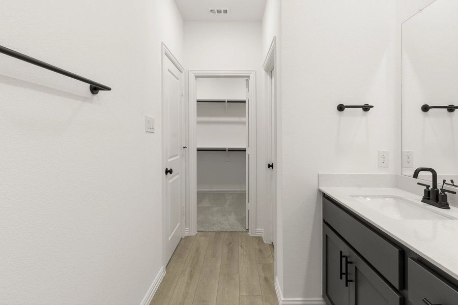 Primary Bathroom featuring the Minimalist Collection Primary Bathroom featuring the Minimalist Collection