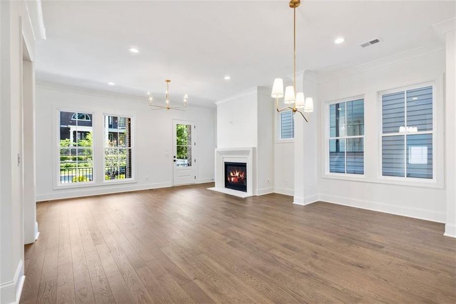 Spacious, unfurnished interior of a new home in , Alpharetta (Image 72). Spacious, unfurnished interior of a new home in , Alpharetta (Image 72).
