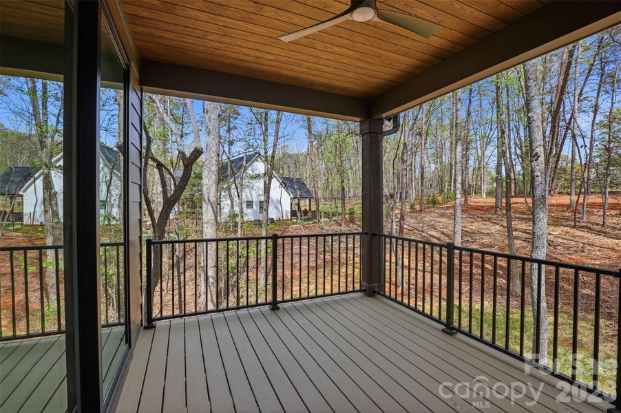 Exterior details and patio area of a home in , Lincolnton (Image 4).