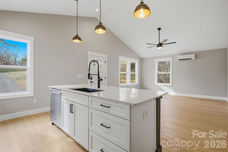 Furnished interior view inside a new home in , Asheville (Image 38).