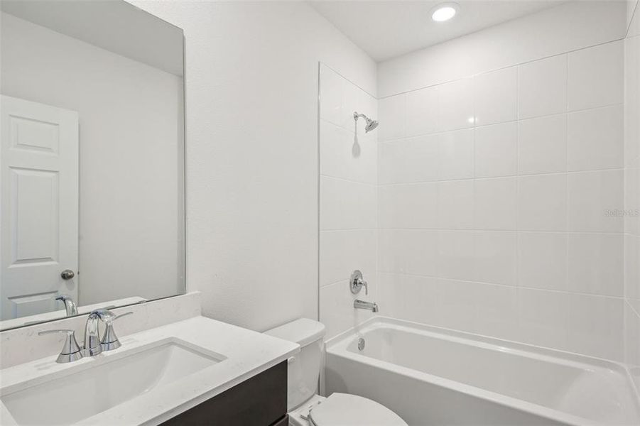 Furnished interior view inside a new home in Springs at Lake Alfred - Classic Series, Lake Alfred (Image 14).