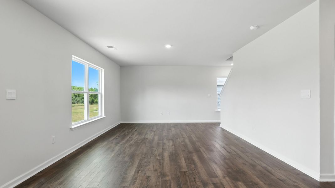 Spacious, unfurnished interior of a new home in Ravencrest, Roebuck (Image 23).