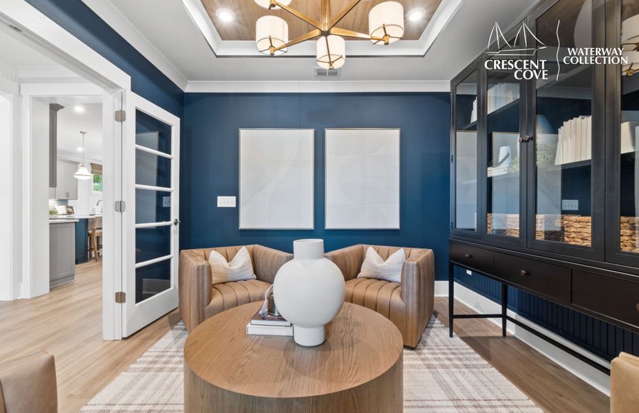 Representative furnished interior of a home built from the Stellar - Waterway Collection by Pulte Homes in Crescent Cove, Myrtle Beach (Image 13).