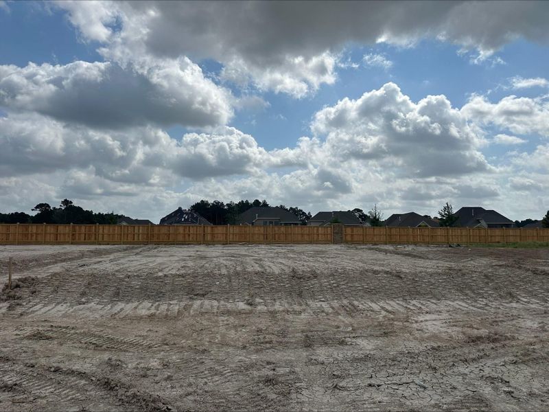 Site preparation for new homesites in The Meadows at Imperial Oaks, Spring (Image 6).