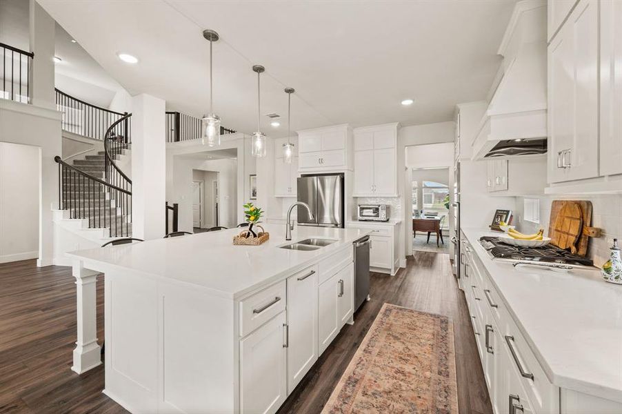 Furnished interior view inside a new home in , Haslet (Image 18).