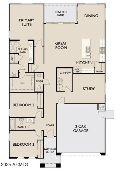 Concord- Lot 336- Larkspur- Floor Plan