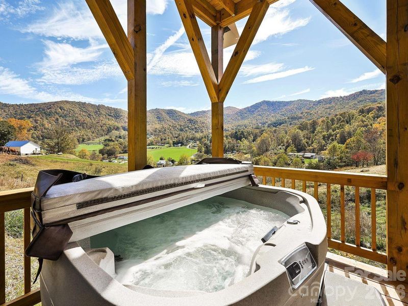 Exterior details and patio area of a home in , Canton (Image 20).