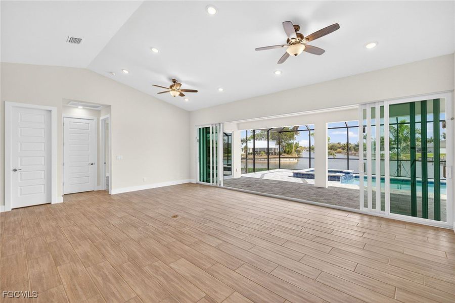 Spacious, unfurnished interior of a new home in Cape Coral, Cape Coral (Image 22). Spacious, unfurnished interior of a new home in Cape Coral, Cape Coral (Image 22).