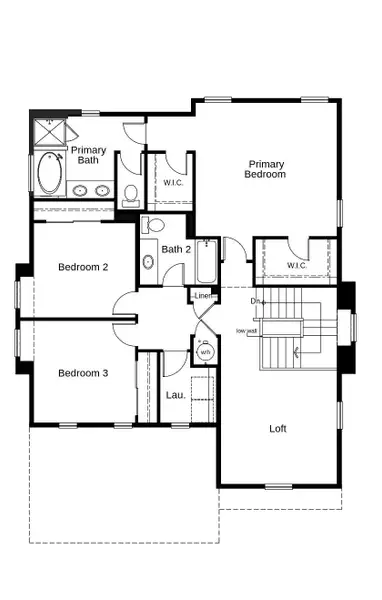 2D floor plan layout of this home in Turnberry, Commerce City, CO (Image 3). 2D floor plan layout of this home in Turnberry, Commerce City, CO (Image 3).