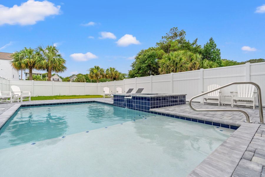 Exterior details and patio area of a home in , Surfside Beach (Image 24).