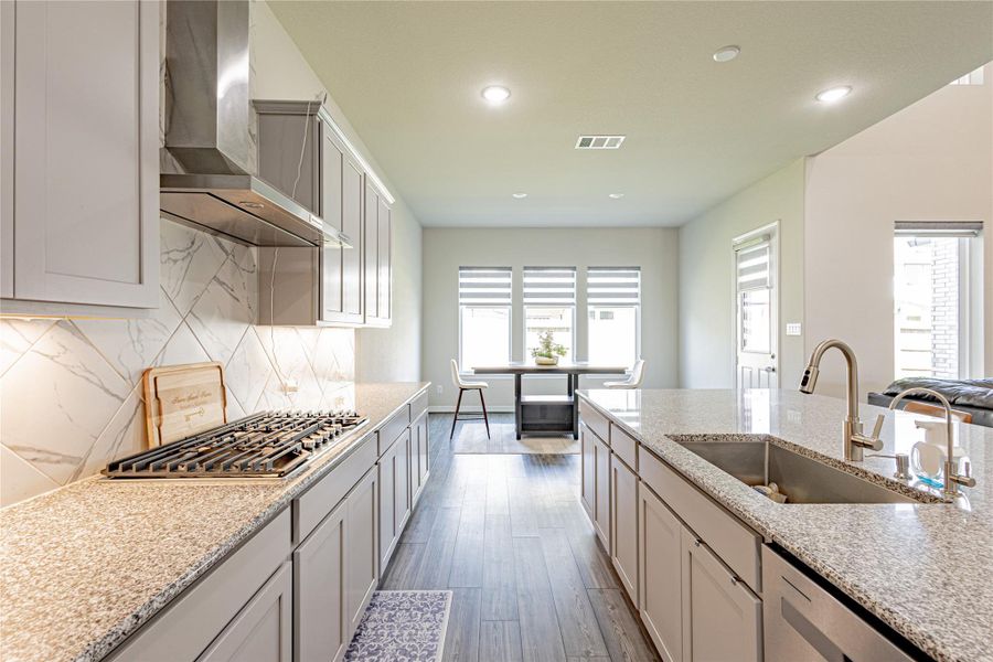 Furnished interior view inside a new home in , Richmond (Image 7).