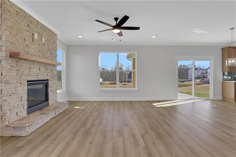 Spacious, unfurnished interior of a new home in Twin Lakes, Hoschton (Image 54).