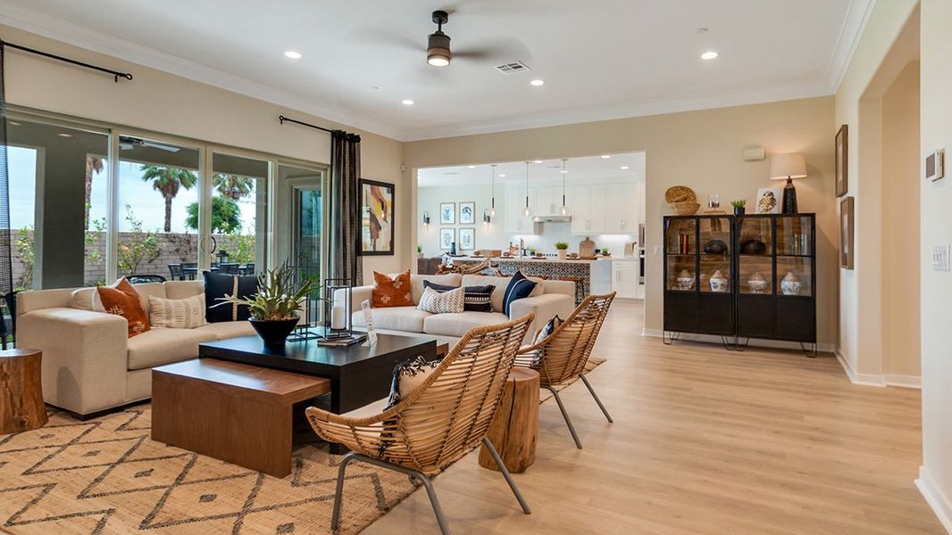 Representative furnished interior of a home built from the Residence 3003 by D.R. Horton in Havenwood, North Charleston (Image 16).