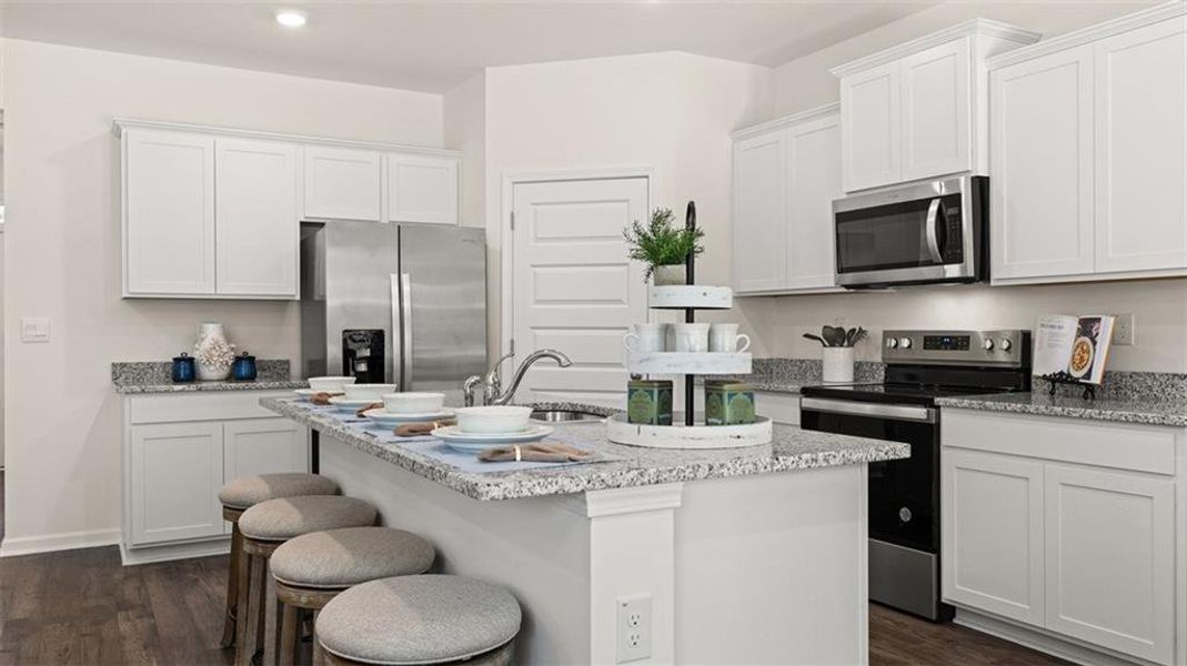 Furnished interior view inside a new home in Jackson Landing, Jefferson (Image 33). Furnished interior view inside a new home in Jackson Landing, Jefferson (Image 33).