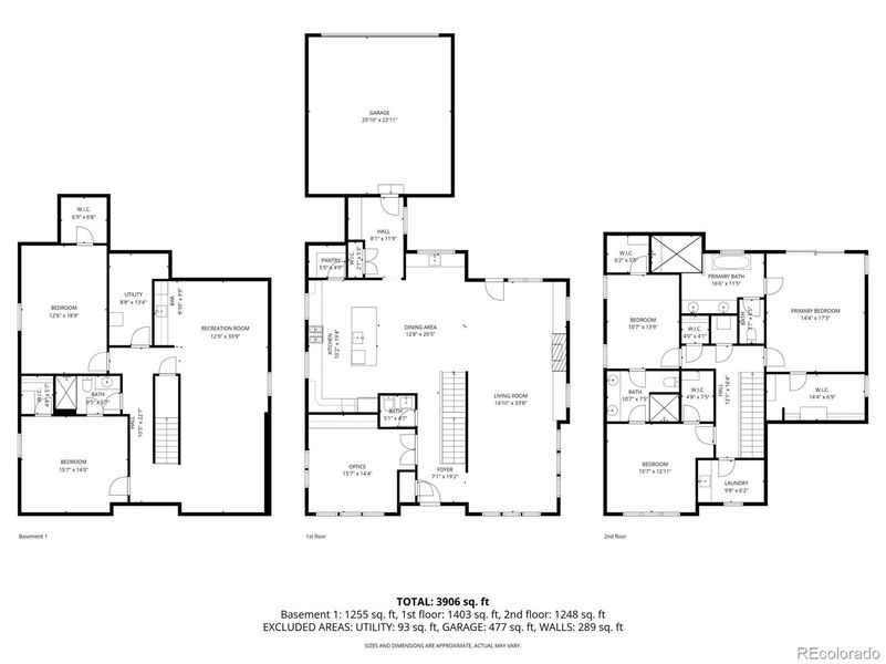 2D floor plan layout of this home in , Denver, CO (Image 27).