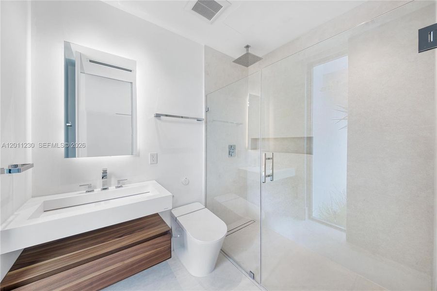 Furnished interior view inside a new home in , Weston (Image 15).