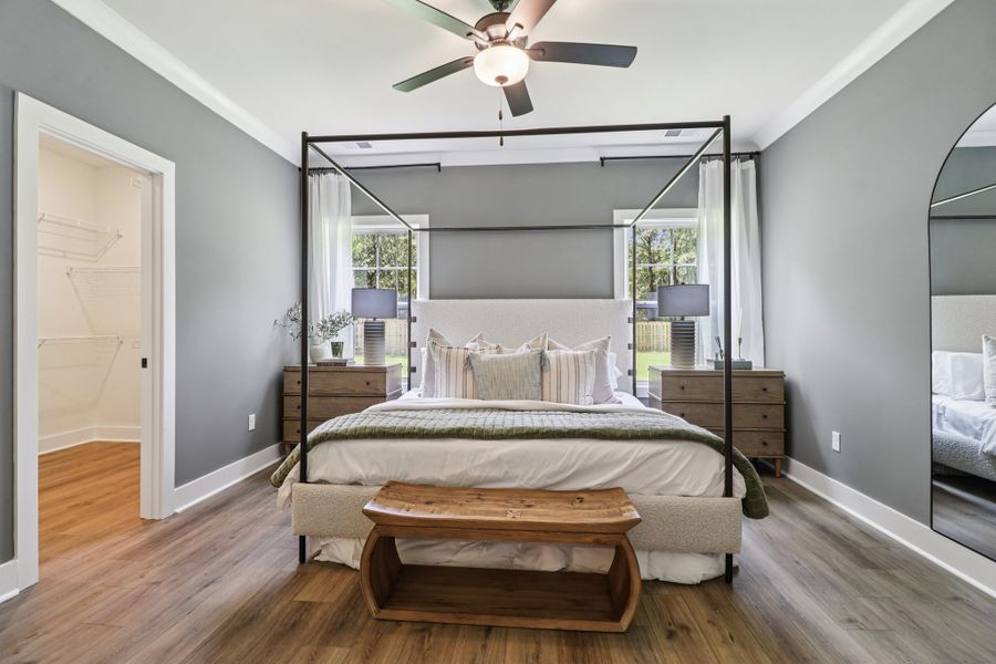 Representative furnished interior of a home built from the Wisteria II by Great Southern Homes in Lynbrook, Boiling Springs (Image 47).
