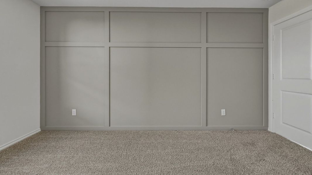 Spacious, unfurnished interior of a new home in Asher Oaks, Bonham (Image 7). Spacious, unfurnished interior of a new home in Asher Oaks, Bonham (Image 7).